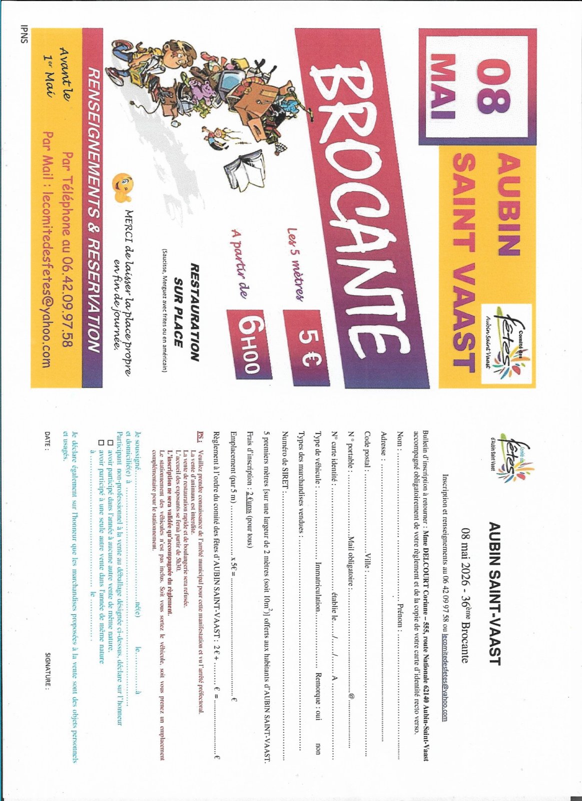 Affiche de l'événement