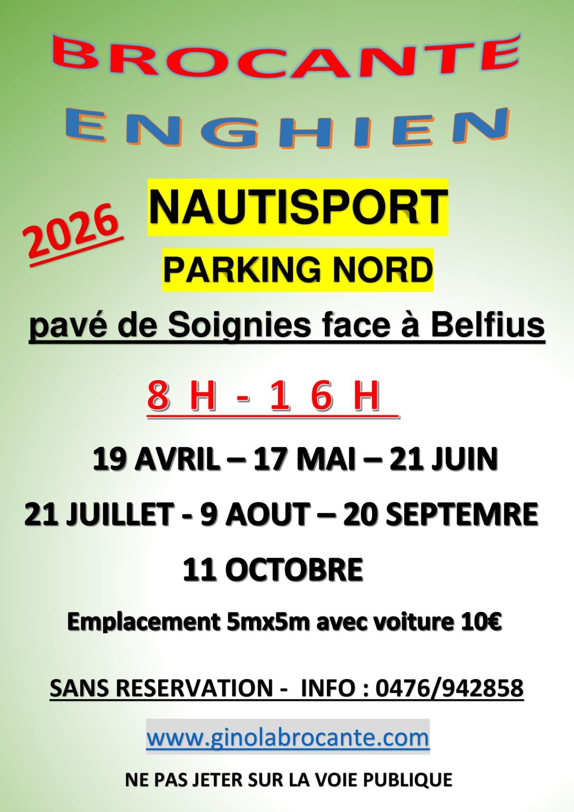 Affiche de l'événement