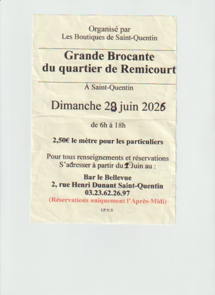 Affiche de l'événement